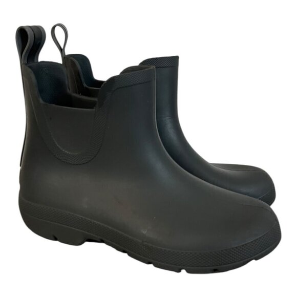 TOTES Chelsea Ankle Rain Boots Everywear Technology Women's Size 6 Grey - Picture 2 of 5